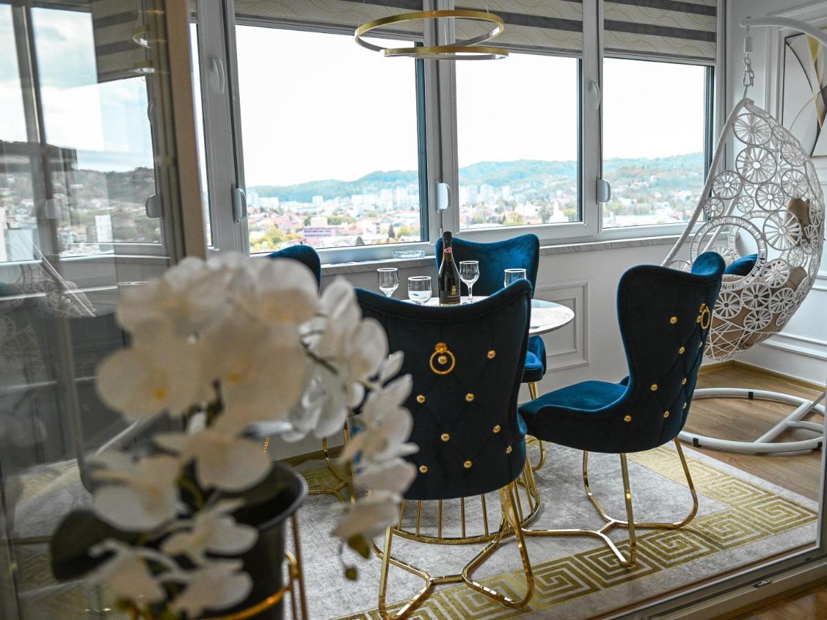 Luxury Apartment Karic Free Parking Tuzla Exterior foto